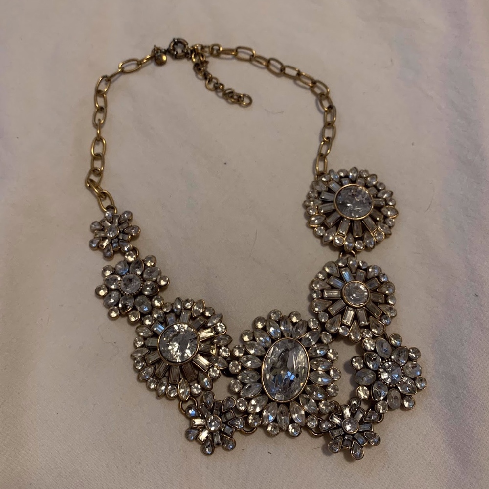 J Crew jeweled necklace